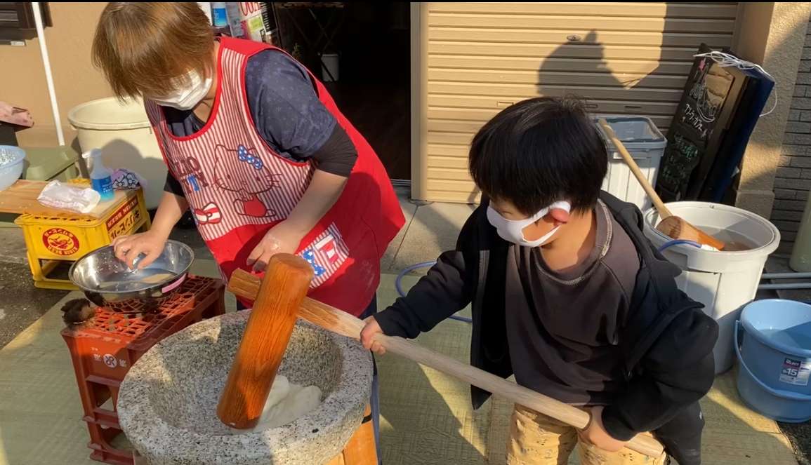 アソーラもちつき大会